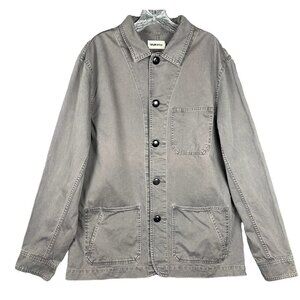 Taylor Stitch Mens Ojai Jacket Organic Charcoal 42/Large Barn Chore Utility Coat